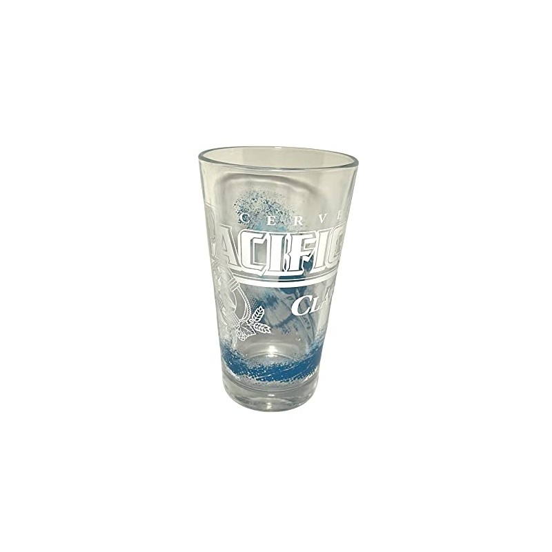 Pacifico Clara Cerveza Beer Pint Glasses | Set of Two