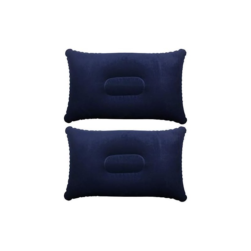 Almohadas inflables de viaje TRIXES azules (Set de 2)