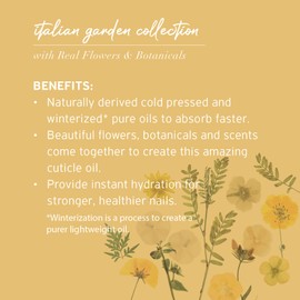 Cuccio Revitalising Roll On Cuticle Oil (9ml) 0.31oz - Roman Garden – Lily & Italian Jasmine