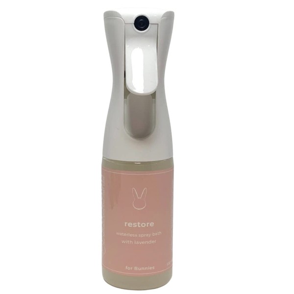 Restore Bunny, No Rinse Waterless Shampoo Spray - Hypoallergenic Gentle
