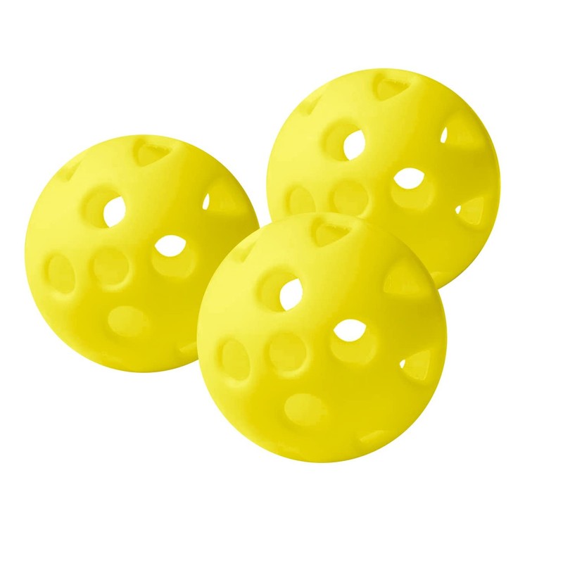 PGA Tour 24 Air Flow Practice Golf Balls - Yellow