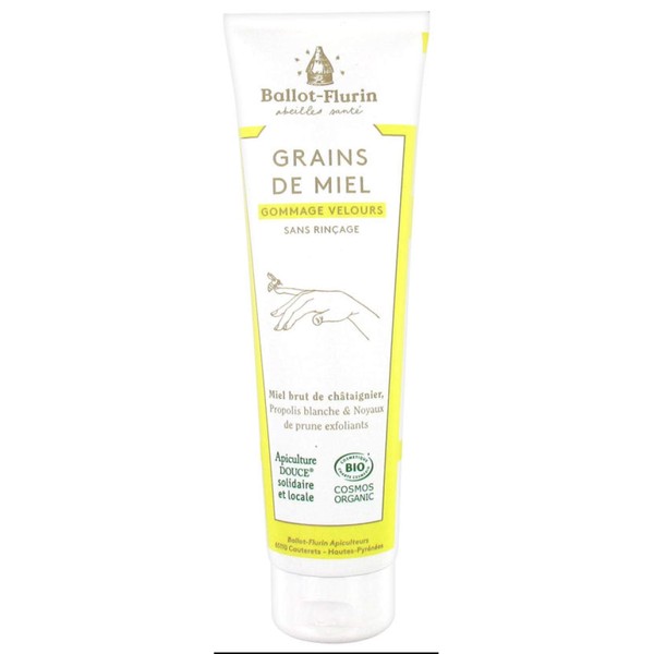 Ballot-Flurin Grains de Miel Organic No-Rinse Velvet Scrub 150 ml