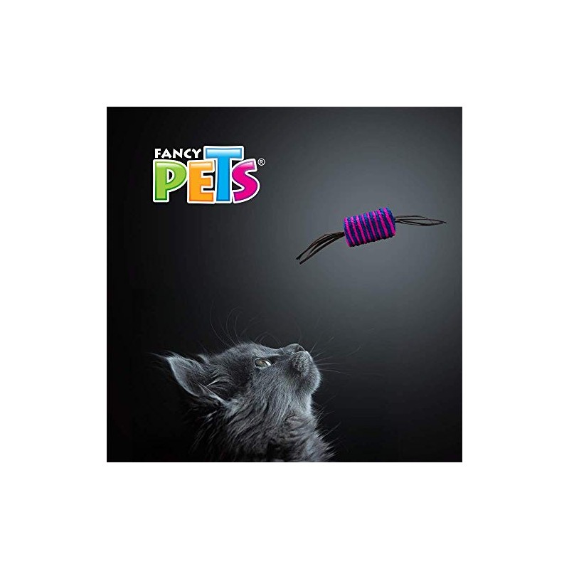 Fancy Pets Juguete Cilindro con Barbitas para Gato Mide 4
