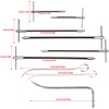 AIWFL 23pcs Packing Extractor Set Stainless Steel Packing Puller Kits