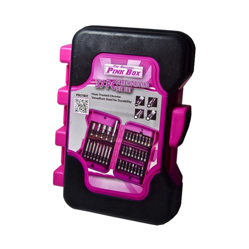 The Original Pink Box PB37BIT Screwdriving Bit Set