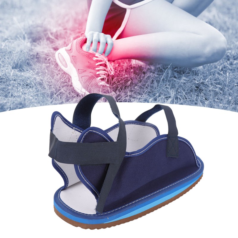 Cast Shoe Open Heel Breathable Protective Prevent Slip Post Operative