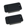 2PCS 9V Battery Cover Battery Box Case Compartment For Guitar