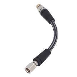 Diving High Pressure Regulator Hose, 360 Degree Rotation Flexible Professional Diving Regulator Hose for Scuba Diving (15cm)