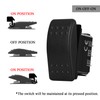 12V/24V DC Reverse Polarity Switch 6P ON-Off-ON 3 Way Rocker