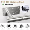 Vanloory Self Adhesive Bath Towel Bar, Stainless Steel Towel Racks