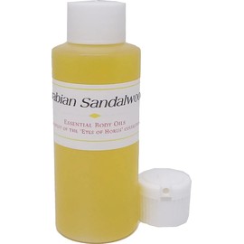 TCEShop Sandalwood: Arabian Scented Body Oil Fragrance [Flip Cap - Gold - 2 oz.] - ID#6847