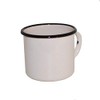 Madacha 2 Metal Enamel Mugs 250 ml Pale Pink