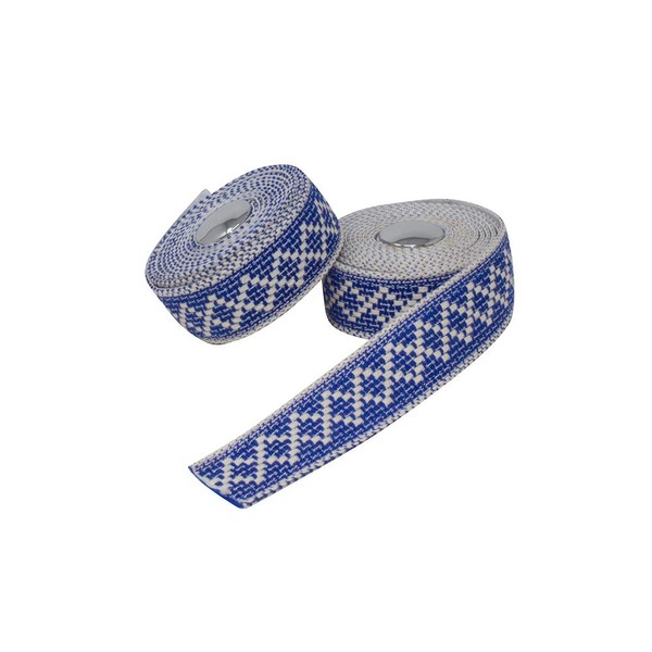 Fenix BTP Woven Diamond Handlebar Tape Road Bike Bicycle, (Blue/White)