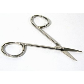 Solingen Nail Scissors with Straight Narrow Tip Made in Germany 3 1/2 Inches