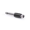 JAM2DAY 2 Pack of RCA Phono Female to 6.35mm Jack