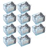 10Pcs Coil Power Relay Small Intermediate Electromagnetic 8 Pin 2
