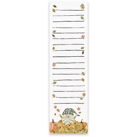 Primitives by Kathy List Notepad - Fall Gnome