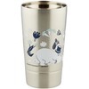 Yamaka Shoten MOOMIN MM3803-855 Stainless Steel Tumbler, Double Layer, Moisturizing,