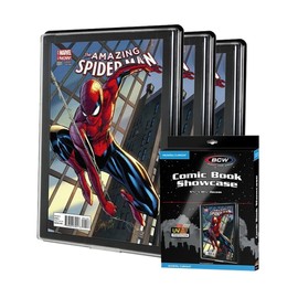 BCW Comic Book Frame with UV Protection | Modern/Current Age | Comic Book Display Frame | Comic Book Showcase Display Case | Comic Book Holder Picture Frame (Current, 3 Pack)