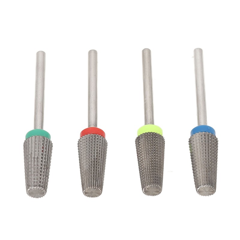 4pcs Nail Drill Bits Set Quick Remove Acrylic Professional Tungsten