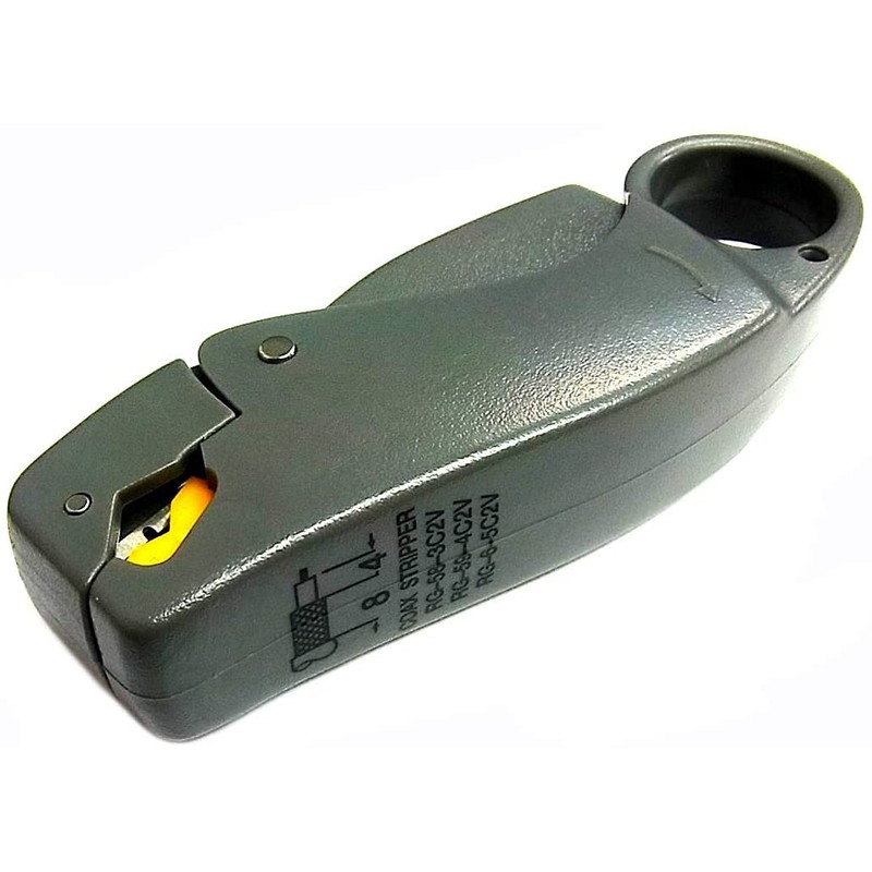 IWISS TL-322 (HT-322) Coaxial Cable Stripper, 3 Blades, Wire Stripper