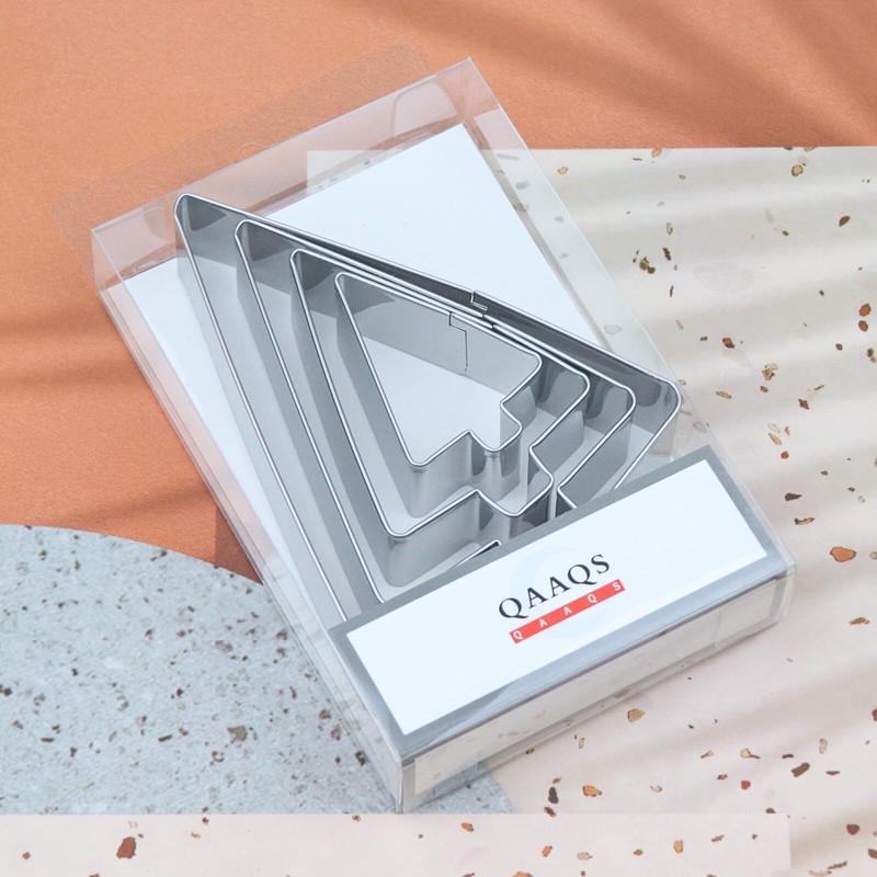 Tree Cookie Cutter Set - 5", 4", 3", 2" -