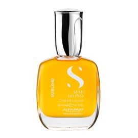 Alfaparf Milano Semi Di Lino Sublime Cristalli Liquidi The Original - Suero Iluminador y Protector TÉRMICO para el Cabello, Brillo Extremo Todo Tipo  