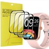 Compatible for SOMTLERK Smart Watches Screen Protector, [3 Pack] 3D