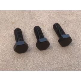 Rhino 3 Pcs OEM Servis Rhino Finish Mower Blade Bolts 00775026 Left Hand Thread (-056)
