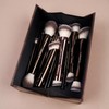 MAANGE Makeup Brush & Puff Set with Storage Box,20pcs Makeup