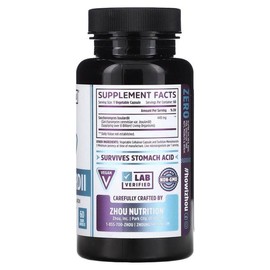 [해외직구] Zhou Nutrition 조우뉴트리션 사카로미세스 보울라디 위장 프로바이오틱스 80억 60베지캡슐 Zhou Nutrition Saccharomyces Boulardii Digestive Probiotics 8 Billion 60 Veggie Capsules