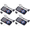 Fasizi 4pcs Infrared IR Wireless Remote Control Sensor Module Kits