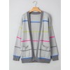Sidefeel Womens Striped Cardigan 2025 Casual Long Sleeve Open Front