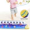 Kids Piano Mat Collapsible Soft Cloth Lighting Musical Dance Floor