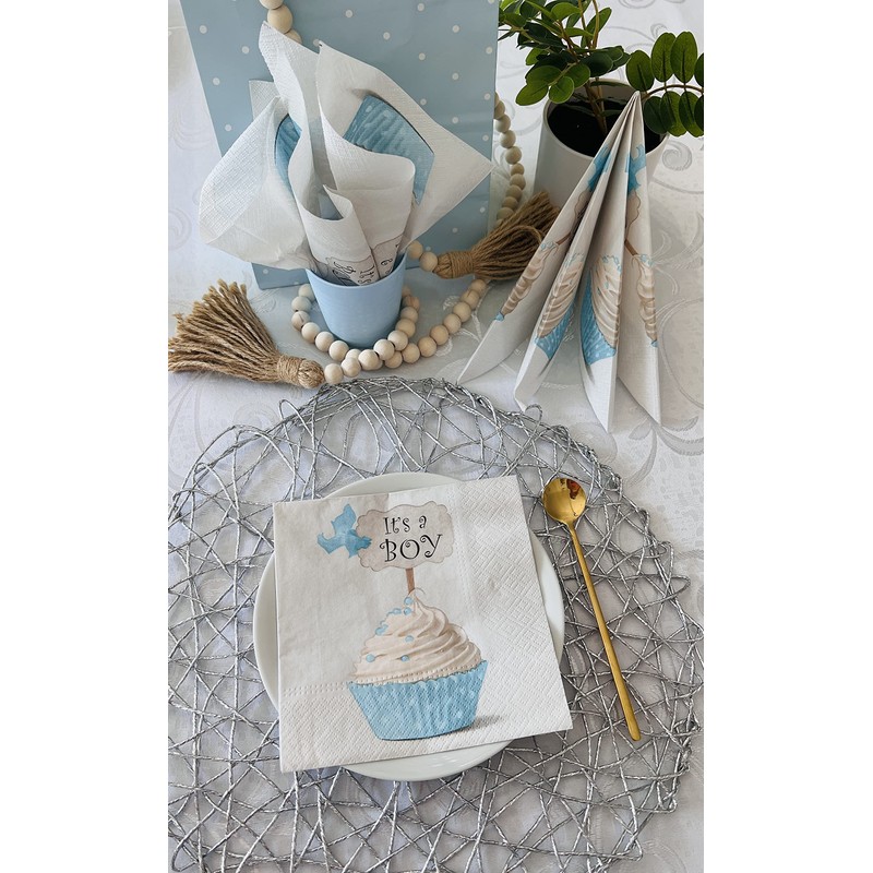 AM Décor - Servilletas de papel suave de 3 capas