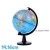Educational World Globe for Teaching – 360° Rotating English Map