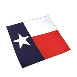 K's Novelties Set of 12 22" x 22" Texas Flag Cotton Bandanna Fade Resistant