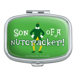 Elf Movie Son of a Nutcracker! Rectangle Pill Case Trinket Gift Box