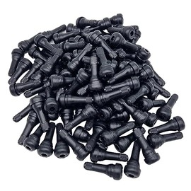 100 x TR413 Snap-in Rubber Valves TR 413 Tyre Valves Rim Valves 43 mm