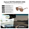 Cyxus Polarized Aviator Sunglasses for Men Classic Sports UV Protection