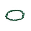 CrystalAge Malachite Gemstone Chip Bracelet