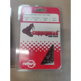 Copperhead 2 Pack 18" Copperhead Chainsaw Chain 3/8LP .050 61DL Fits Stihl MS241 MS250