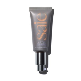 Saie Saie Slip Tint SPF 35 Tinted Moisturizer - Light Coverage Moisturizer + Broad Spectrum Zinc Oxide Sunscreen with Hydrating Hyaluronic Acid - Shade Four + Half (1.35 oz)