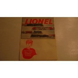 Lionel 1953  Miniature  Consumer Catalog w/envelope mint