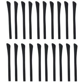 SSHHUI 10Pairs Black Eyewear Slip Sets Sunglasses Silicone Ear Hook Spectacle Leg