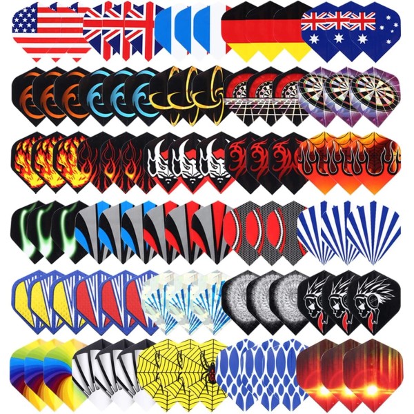 Brand: Niubixx Standard Dart Flights 30 Sets 90 Pcs Durable