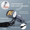 2 In Screen Kids Digital Microscope with 8 LED Lights