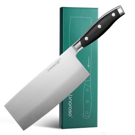 Linoroso Meat Cleaver Knife 7.5 inch Butcher Knife, Sharp Chinese Cleaver Kitchen Chef Knife with German High Carbon Stainless Steel Blade,Full Tang,Ergonomic Handle- Classic Series