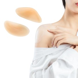 Sholder Pads Ultra Silicone Shoulder Pads for Womens Clothing –Boost Comfort and Posture with Natural,Secure Lightweight Design Ideal for Formal, Casual and Active wear. 1 Skin Color