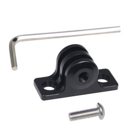 CS PRIORITY CNC Universal Low Angle Flat Bottom Adapter Base Connector Mount M5X16 Screw for Sports Action Video Camera